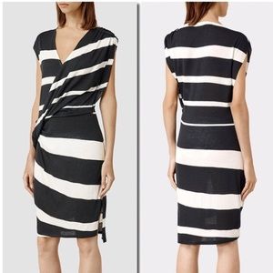 All Saints Helix Striped Dress